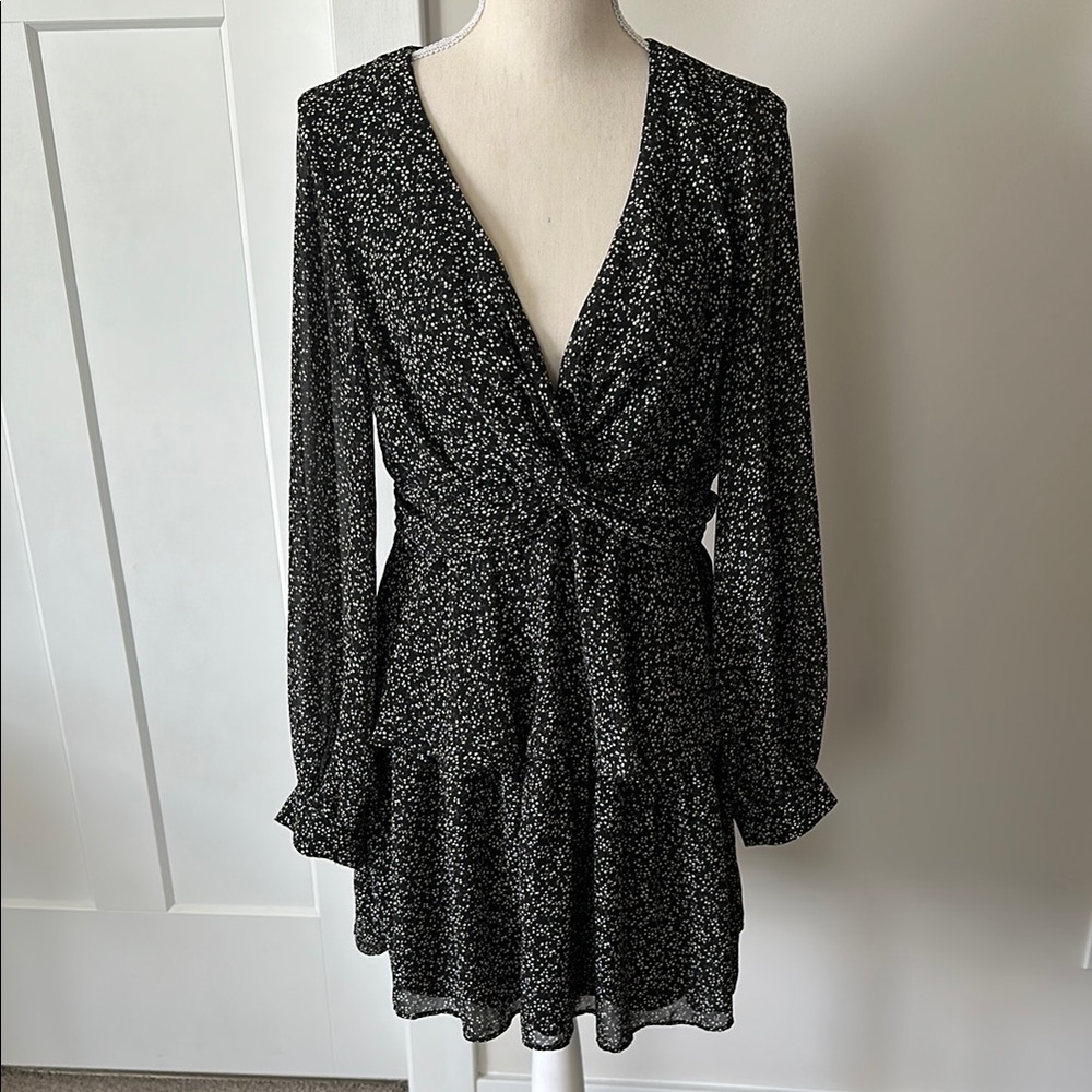 Black Floral Dress
